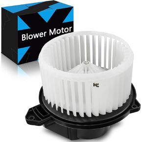 HVAC Heater Blower Motor with Fan Cage for:-Dodge for:-ram 1500 2002-2008, for:-ram 2500 3500 2003-2009, for:-Jeep Grand Cherokee 2002 2003 2004 Replace OE# 700012, 3010483, PM9198, PM3788