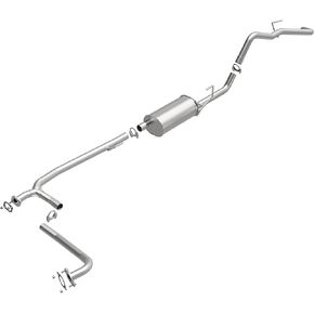 Replacement Exhaust System Kit 106-0144: Compatible with 2007-2018 Nissan Frontier, 2009-2012 Suzuki Equator 4.0L