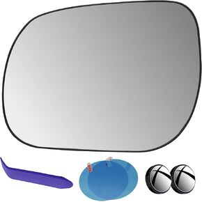 EAP DRIVER Side Mirror Glass متوافق مع Toyota RAV4 2006-2011 ، HADED 8796142820 8796142810