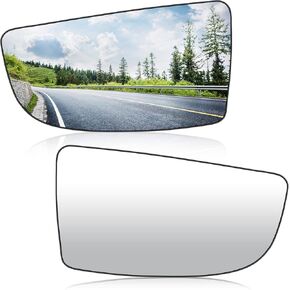 Left & Right Side Heated Lower Tow Convex Mirror Glass Replacement Fits for 2015 2016 2017 2018 2019 2020 2021 2022 Ford Transit T150 T250 T350 for BK3Z17K707A BK3Z17K707B Pair