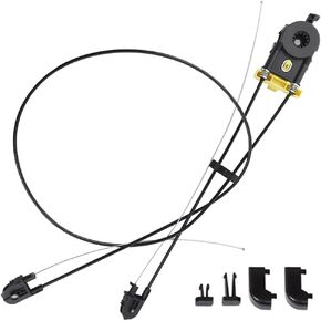 HY-SPEED 25980205 Rear Power Sliding Window Regulator Compatible with 2007-2014 Silverado 1500 2500 HD 3500 HD, Sierra 1500 2500 HD 3500 HD