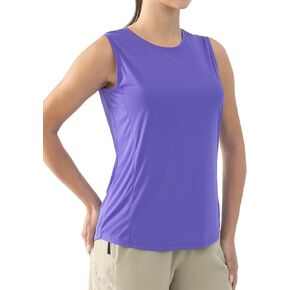 Workout Tank Tops for Women Lightweight Loose Fit Sleeveless Tops Stretch Cool UPF 50+ Running Tank Tops Quick Dry