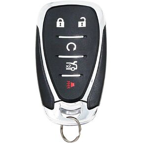 Key Fob Replacement for Chevy Camaro 2016-2021 Chevy Cruze 2016-2019 Chevy Malibu 2016-2021 5 Buttons Keyless Entry Remote Control Fit for HYQ4EA 13529662