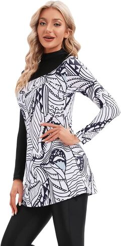 Burkini Swimsuits النساء المتواضعات المسلمة للسباحة الإسلامية طويلة الأكمام الطويلة الغلاف الكامل حجاب حجاب الاستحمام in Kuwait