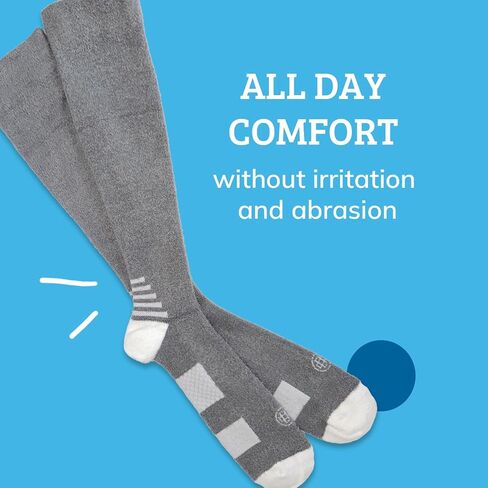 Doctor's Choice Sleeping Socks, Cozy Compression Sock, with Soft, Warm, Fuzzy Features in Saudi Arabia