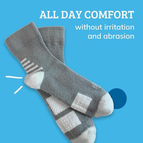 Doctor's Choice Sleeping Socks, Cozy Compression Sock, with Soft, Warm, Fuzzy Features in Saudi Arabia