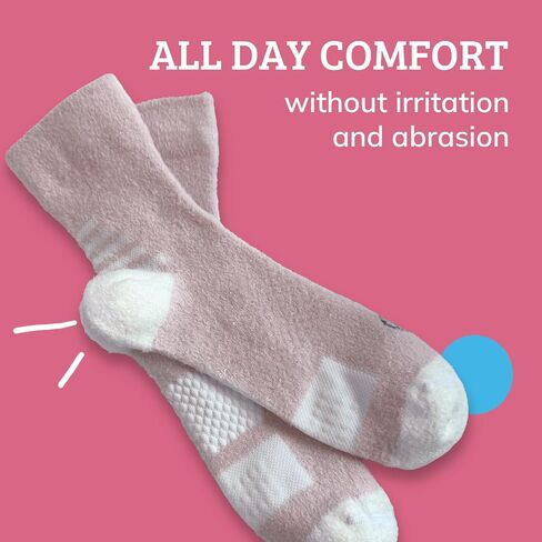 Doctor's Choice Sleeping Socks, Cozy Compression Sock, with Soft, Warm, Fuzzy Features in Saudi Arabia