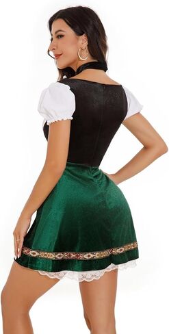 مهرجان أكتوبر للسيدات 2pcs Dirndl Dress Tradition in Kuwait
