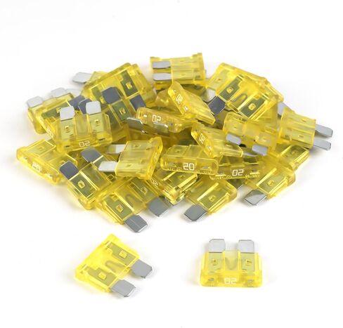 80 Pack Auto Vuses 10 أمبير ATC/ATO القياسي FUSE FUSE Blade 10A Car Truck Boat Marine RV in Kuwait