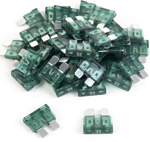 80 Pack Auto Vuses 10 أمبير ATC/ATO القياسي FUSE FUSE Blade 10A Car Truck Boat Marine RV in Kuwait