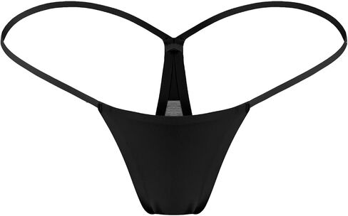 ETAOLINE G-string Thongs for Women Low Rise Micro Back Bikini Bottom Seamless Panties T-Back 6 Pack in Saudi Arabia
