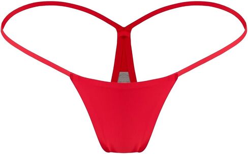 ETAOLINE G-string Thongs for Women Low Rise Micro Back Bikini Bottom Seamless Panties T-Back 6 Pack in Saudi Arabia