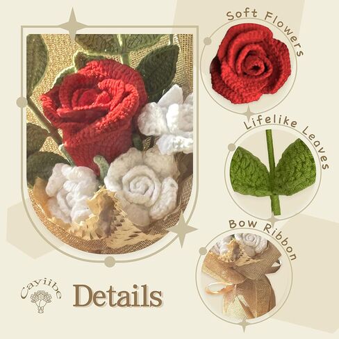 هدايا التخرج باقة زهور عباد الشمس الكروشيه مع بطاقات المعايدة مصنوعة يدويًا الزهور الاصطناعية ديكور المنزل in Kuwait