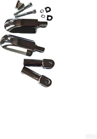 Rear Passenger Foot pegs Mounts Foot Rest Pedals Bracket Fit Harley Softail Breakout Slim FL Heritage Low Rider Sport Glide Fat Boy Fat Bob Street Bob 2007-2017 in Saudi Arabia