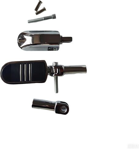 Rear Passenger Foot pegs Mounts Foot Rest Pedals Bracket Fit Harley Softail Breakout Slim FL Heritage Low Rider Sport Glide Fat Boy Fat Bob Street Bob 2007-2017 in Saudi Arabia