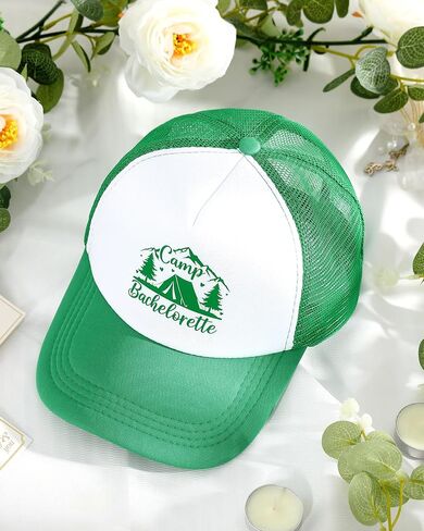 10 Pcs Let's Go Girls Mesh Trucker Hats for Women Hot Pink Trucker Cap Polyester Mesh Baseball Cap for Bachelorette Party Bridal Shower Favors in Saudi Arabia