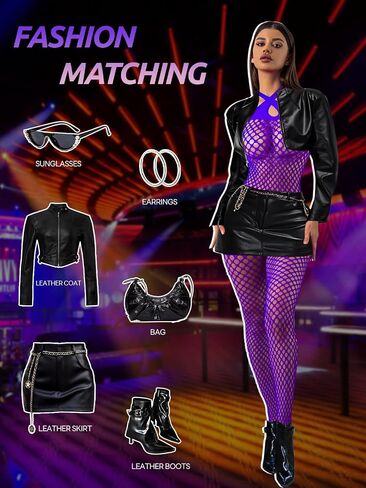 Buitifo Woman Sexy Lingerie Nightwear Halter Body Stocking One Piece Fishnet Mini Top and Tights in Saudi Arabia