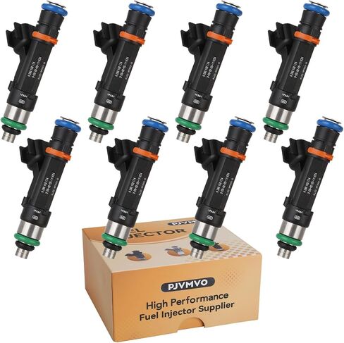0280158174 OE 8Cyl 5.4L Fuel Injectors,Compatible with/Ford 5.4 F150 2008 2009 2010,Compatible with/Ford Expedition 5.4L 2003-2004 & 2017-2014 |4 Holes| |Set of 8| in Saudi Arabia