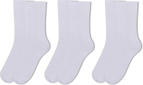 Men's Dress Socks Solid Colors Comfy Crew Cotton Dress Socks for Men Thin Lightweight Anti Odor Size 10-13 in Kuwait
