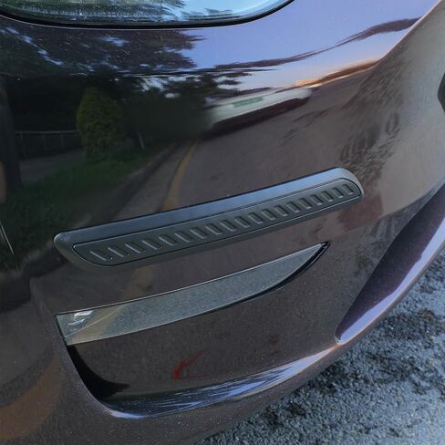 IPlusmile Black Car Car Strip Strip - 2pcs Patch Universal Anti -Collision - محمية واقي مضاد للخلع لسيارات سيارات سيارات الدفع الرباعي شاحنة in Saudi Arabia