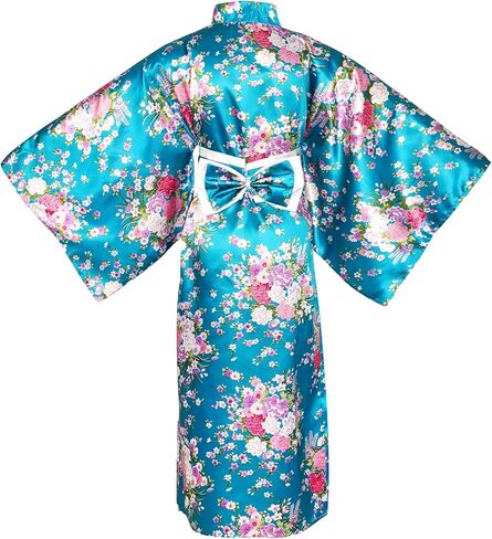 Japanese Kimono for Women Geisha Costume Asian Dress Anime Costume Yukata Kimono Robe Mask Hand Fan Socks 5pc in Kuwait