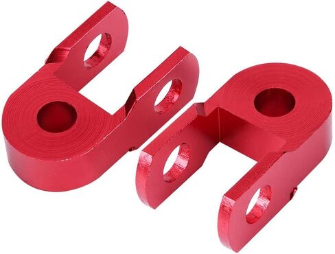 موسع الصدمة الخلفية ، Aramox 2PCS Riser Riser Universal Motorcycle Dister High Damping Shiceen Pad Pad Chassis Riser مع مسامير حمراء in Kuwait