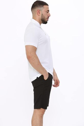 Soroor Chino Mens Shorts Casual, Regular Fit 100% Cotton Short Men, Lightweight & Stylish Smart Summer Khaki Shorts Men in Kuwait