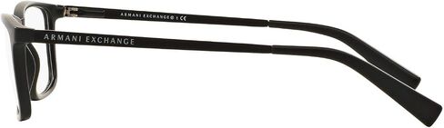 Armani Exchange Men's Ax3027f Low Bridge Fit Rectangular Prescription Eyewear Frames in Saudi Arabia