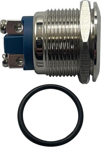 Sherco-Auto Stainless Steel Ignition Starter Momentary Push On Button Switch - 19 MM 12V in Saudi Arabia