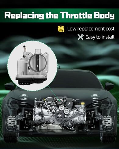 مجموعة Scitoo Electronic Throttle Assembly متوافقة مع 13-18 لنيسان لـ Altima ، 14-18 لنيسان لـ NP300 ، 2.5L ، استبدل TB1152 ، 161193TA0A ، S20183 TUMOTIVE THROTTLE in Saudi Arabia