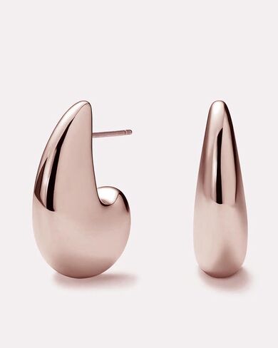 أقراط ذهبية للنساء العصرية 14K من الذهب مطلي بالذهن مكتنزة أقراط لذيذ البسيط البسيط أقراط الأركان الأزرار Hypoallergenic. in Kuwait