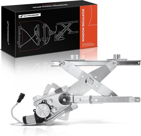 A-Premium Power Window Regulator with Motor Compatible with Saturn SL SL1 SL2 1996-2002 SW1 1996-1999 SW2 1996-2001 Front Left Driver Side in Kuwait