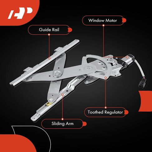A-Premium Power Window Regulator with Motor Compatible with Saturn SL SL1 SL2 1996-2002 SW1 1996-1999 SW2 1996-2001 Front Left Driver Side in Kuwait