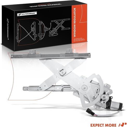 A-Premium Power Window Regulator with Motor Compatible with Saturn SL SL1 SL2 1996-2002 SW1 1996-1999 SW2 1996-2001 Front Left Driver Side in Kuwait