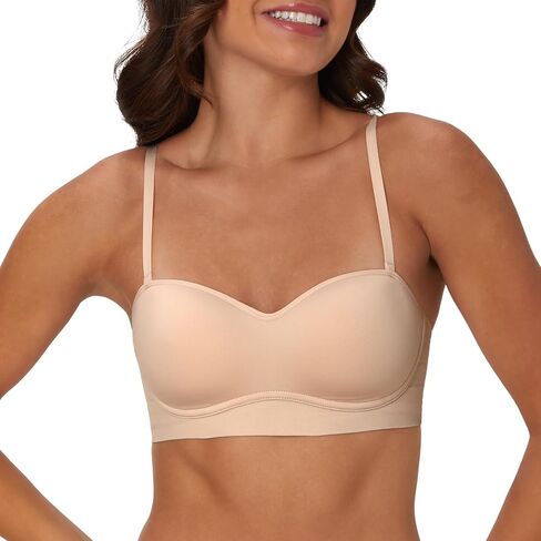 Maidenform Women's M Balconette Bralette ، حمالة صدرية لاسلكية ناعمة ، وأشرطة قابلة للتحويل 8 اتجاهات in Kuwait