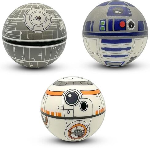 StarWar Squishy Balls Set - Pop Fidget Toy for Kids and Adults, Stress Relief Fidget, Stress Ball Use for Play/ Decor/ Help Relieve Stress/ Improve Concentation and Focus [Super Soft] in Saudi Arabia