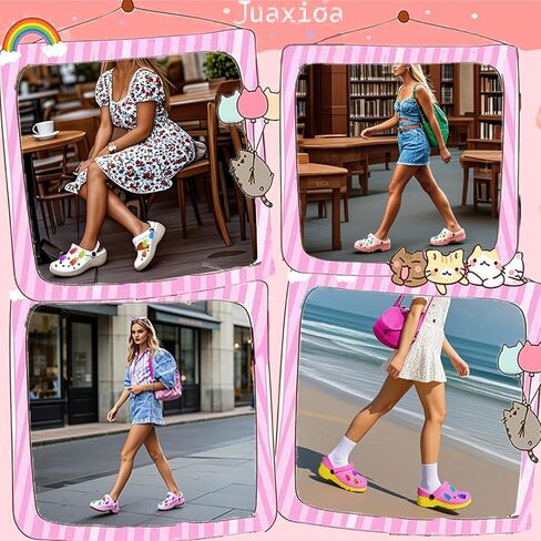 Cute Gummy Bear Shoe Charms for Clog Pins Colorful Shoe Decoration for Girls Woman Gift Favors in Saudi Arabia