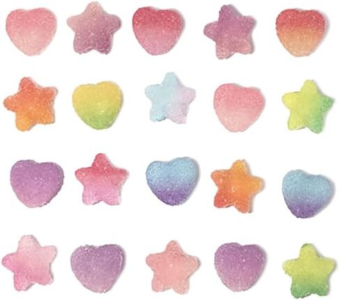 Cute Gummy Bear Shoe Charms for Clog Pins Colorful Shoe Decoration for Girls Woman Gift Favors in Saudi Arabia
