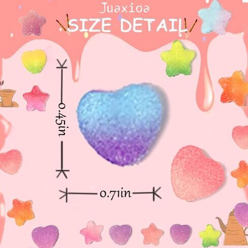 Cute Gummy Bear Shoe Charms for Clog Pins Colorful Shoe Decoration for Girls Woman Gift Favors in Saudi Arabia