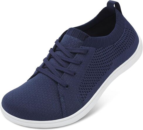 JOINFREE Mens Wide Toe Barefoot Shoes Minimalist Walking Shoes Zero Drop Mesh Workout Sneakers Breathable Casual Running Shoes in Kuwait