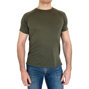 Flanders Fields Outdoor Merino Wool T-Shirt – Lightweight & Durable | Quick-Dry, Moisture-Wicking, Odor Resistant