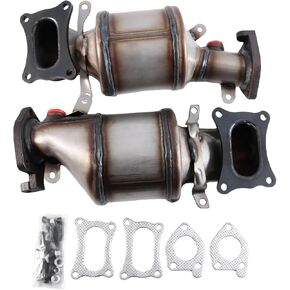 Catalytic Converter Front Left & Right For 2009-2015 HONDA PILOT 3.5L Exhaust Manifold Engine(EPA Compliant)