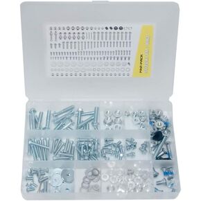 Pit Posse P2709SU Pro Bolt Bolts Metric Assortment Motorcycle Kit 169 pc. Compatible with Suzuki RM125 RM250 RMX450Z RMZ250 RMZ450 RM RMX RMZ 2001-Current