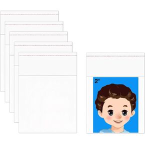 Self Sealing Cellophane Bags 4x4" Clear Resealable Cello Cellophane Bags 200pcs Self-Sealing OPP Bags 2mil for Bakery Cookie Candy Soap Cards Snacks Food Treat Gift Favor 7 Sizes to Choose from