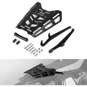 Rear Luggage Rack Tail Dirt Bike Rack Aluminum & Q235 Steel Compatible with Suzuki DRZ400S DRZ400SM 2000 2001 2002-2020 2021 2022 2023 2024 See Fitment