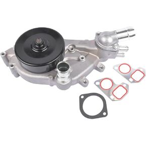 Water Pump with gasket Replacement for Chevy Corvette Cadillac CTS V Pontiac G8 6.0L LS2 7.0L LS7 6.2L LS3 Engine 89018052 89017457 12681186
