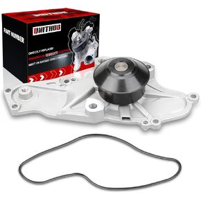 Engine Water Pump Automotive w/Gasket 41184 1351530 Compatible for Honda Accord Crosstour Odyssey Passport Pilot Ridgeline Acura MDX TL Saturn J35Z J35A J35Y 3.0L 3.2L 3.5L 3.7L 2003-2022
