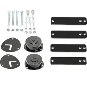 KUAFU 2 Inch Lift Kit Compatible with 1990-1998 Honda ACTY HA4 Models Front Rear Suspension Lift Kit Powder Coated Steel