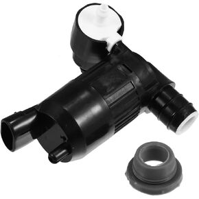 Acropix الزجاج الأمامي مضخة محرك غسالة مع grommet ل infiniti jx35 - حزمة من 1 أسود