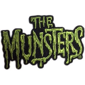 Universal Monsters The Munsters Logo Embroidered Patch